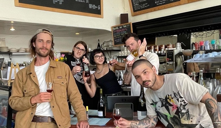 Bar Part Time, a natural wine bar with upbeat party vibes, takes Thieves Tavern space