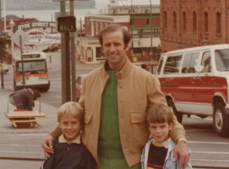 Biden posts swingin’ 1970s Fisherman’s Wharf photo on Instagram