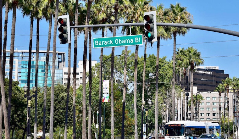 Barack Obama Boulevard officially debuts in downtown San Jose