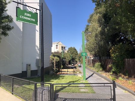 Mission District mini-park reopens with "adult monkey bars" after $1.9 million facelift
