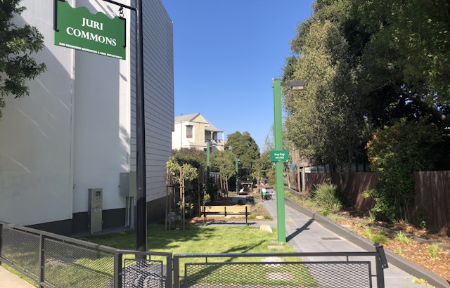 Mission District mini-park reopens with "adult monkey bars" after $1.9 million facelift