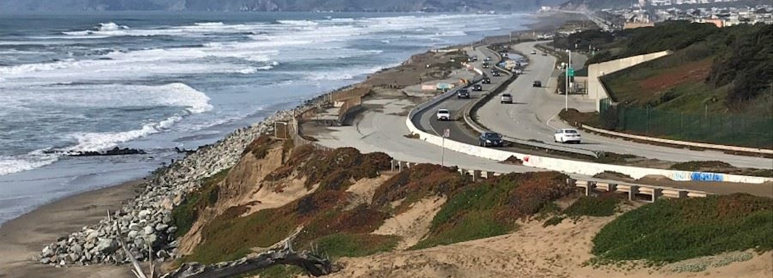 Part of Great Highway could go car-free no matter what under Ocean Beach climate plan 