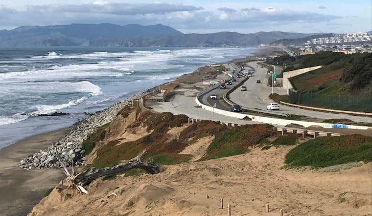 Part of Great Highway could go car-free no matter what under Ocean Beach climate plan
