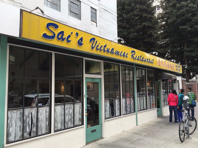 Sai’s Vietnamese Restaurant in Financial District losing lease at the end of February 