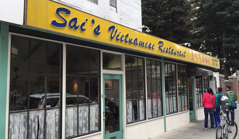 Sai’s Vietnamese Restaurant in Financial District losing lease at the end of February 