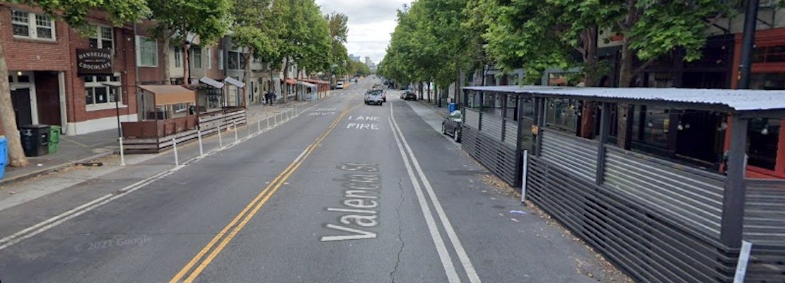 Large parts of Valencia, Fillmore, and Haight Streets get speeds reduced to 20 MPH