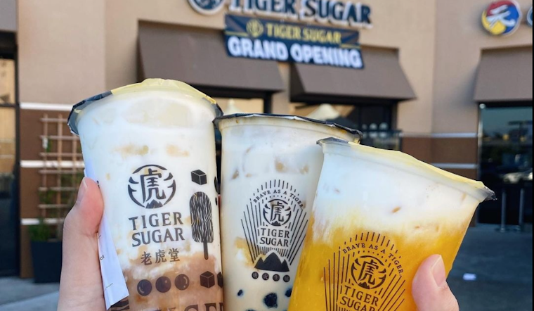 Social media sensation Tiger Sugar opens new boba spot in San Jose