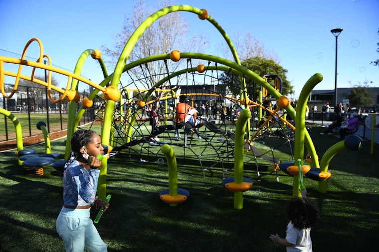 Bayview’s K.C. Jones Playground reopens after $6 million renovation 
