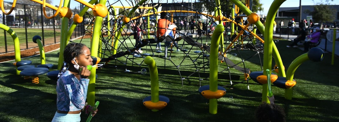 Bayview’s K.C. Jones Playground reopens after $6 million renovation