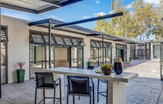 San Jose's former Watergarden gay bathhouse has been transformed into an indoor-outdoor office development