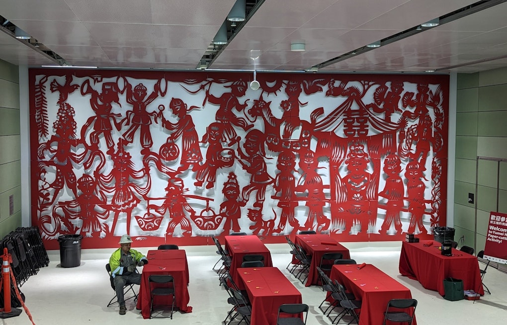 Here’s your first look inside the the Central Subway’s Chinatown-Rose Pak Station