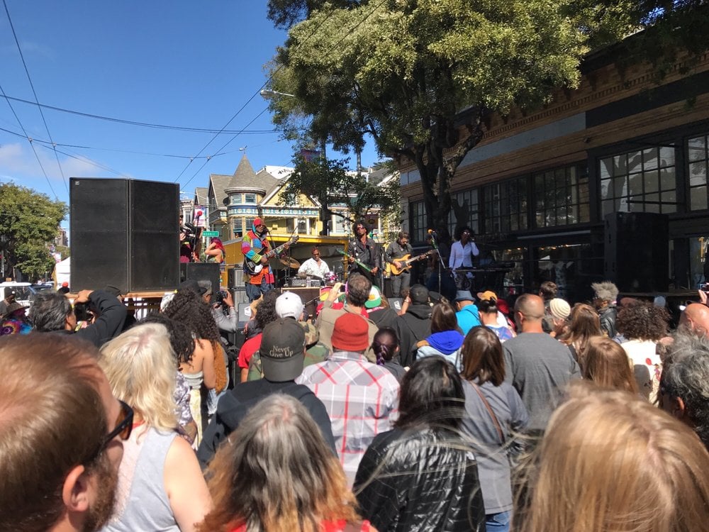 The Haight Street Fair is indeed returning Sunday, and with Talib