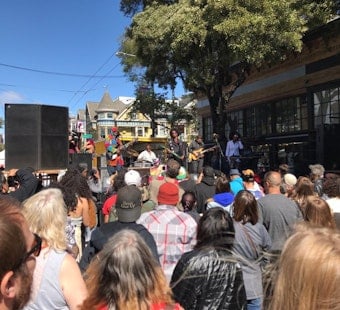 The Haight Street Fair is indeed returning Sunday, and with Talib Kweli headlining