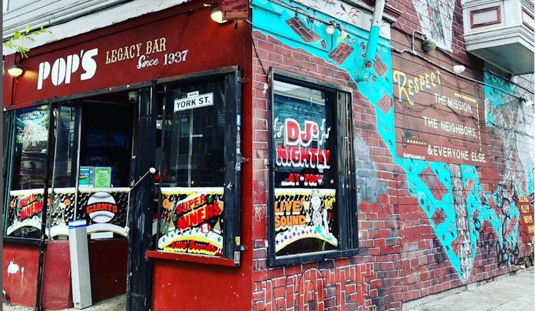 Storied Mission District bar Pop's recently named Legacy Business