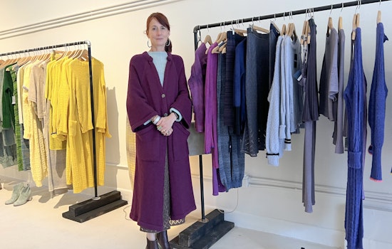 Designer brings her colorful, sustainable knitwear to North Beach pop-up