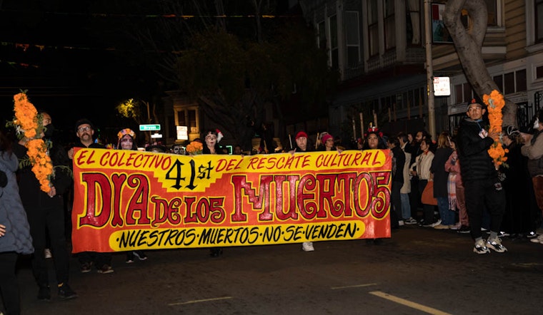 Day of the Dead celebrated in the Mission District last night