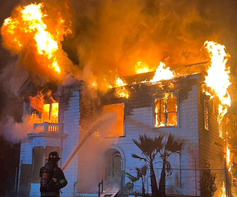 Fire destroys former Villa Madonna retreat house in Little Bras d'Or