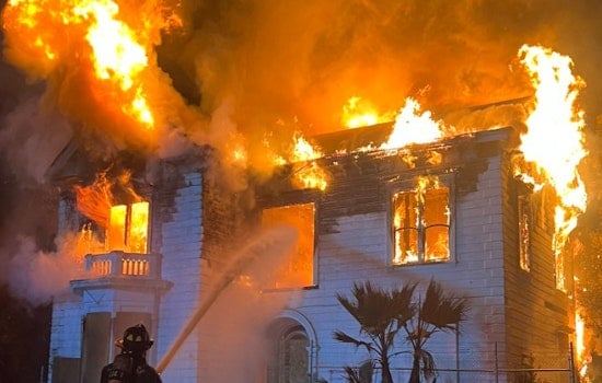 154-year-old Victorian farmhouse in West San Jose destroyed in massive fire