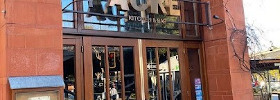 ACRE Kitchen & Bar is now serving up two separate vibes in the former Oliveto space