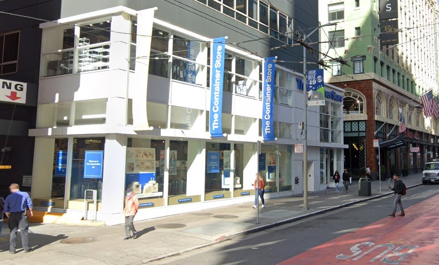 Another blow to the Union Square shopping area, The Container Store