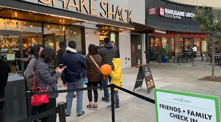 The new Shake Shack at Stonestown has opened to long lines and much rejoicing