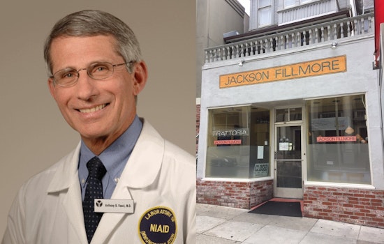 Turns out Dr. Fauci is an investor in Pac Heights’ Jackson Fillmore Trattoria