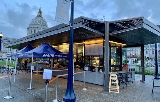 Replacement for Bi-Rite's former Civic Center Café, Assembly Café and Beer Garden, is now open for business
