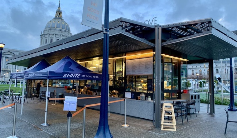 Replacement for Bi-Rite's former Civic Center Café, Assembly Café and Beer Garden, is now open for business