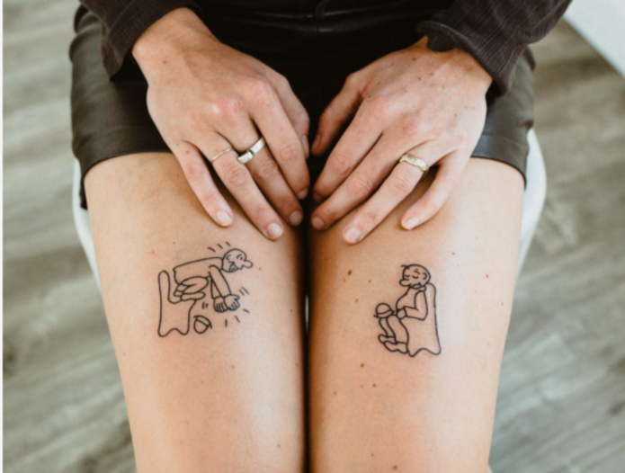 Ephemeral Tattoos Were Made to Fade Some Have a Ways to Go  The New  York Times