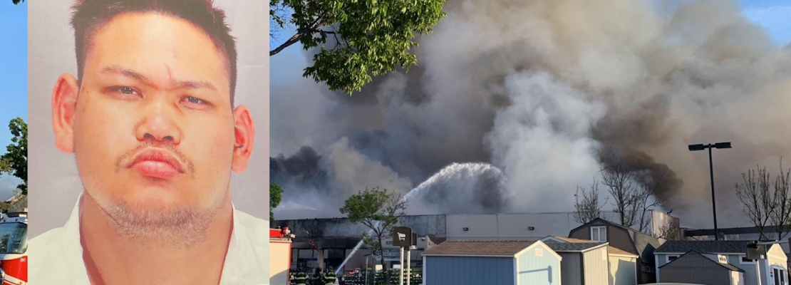Man charged with setting fire to San Jose Home Depot store during multi-store stealing spree