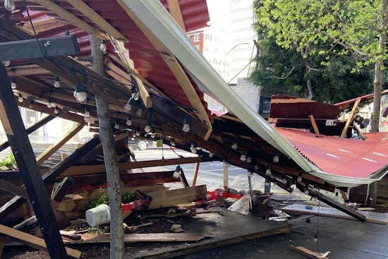 Elaborate parklet destroyed by driver near Lake Merritt