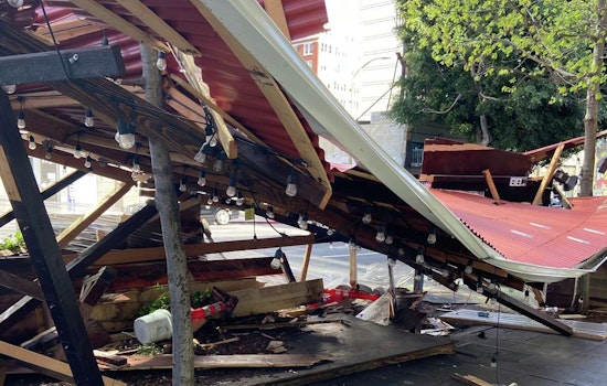Elaborate parklet destroyed by driver near Lake Merritt