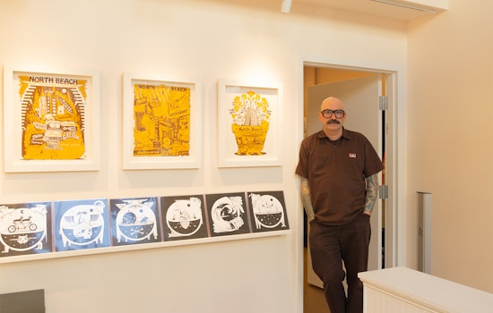 Artist Jeremy Fish opens new gallery in North Beach — and hopes other artists will follow suit