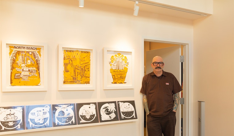 Artist Jeremy Fish opens new gallery in North Beach — and hopes other artists will follow suit