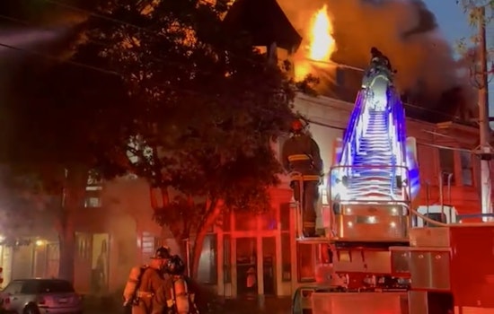 Early morning 3-alarm Duboce Triangle fire displaces five residents