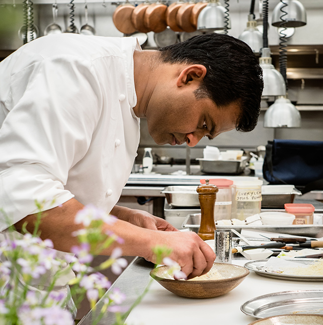 Chef Srijith Gopinathan (Photo: Taj Campton Place Restaurant)