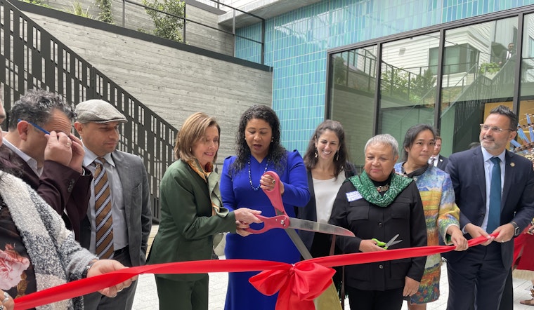 Nancy Pelosi on hand for grand opening of 143-unit affordable housing complex in the Mission