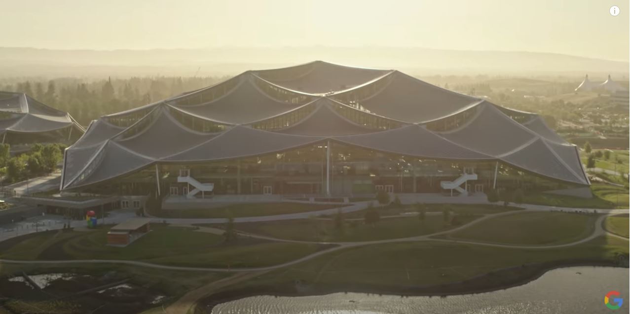 Google opens futuristic Mountain View campus where 4,000 will work