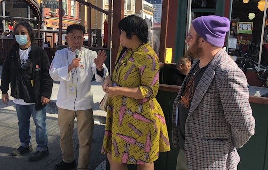 SF Noodle Fest packs Chinatown and North Beach, chef Martin Yan hams it up with absolutely everyone
