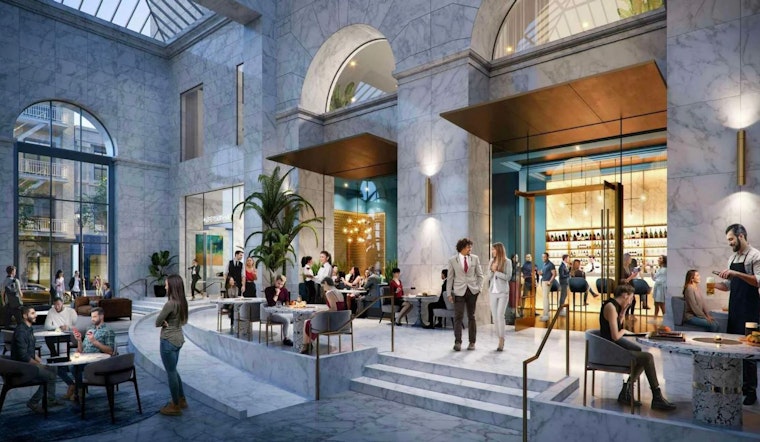 Historic space near Montgomery BART will become restaurant, bar, and private event space