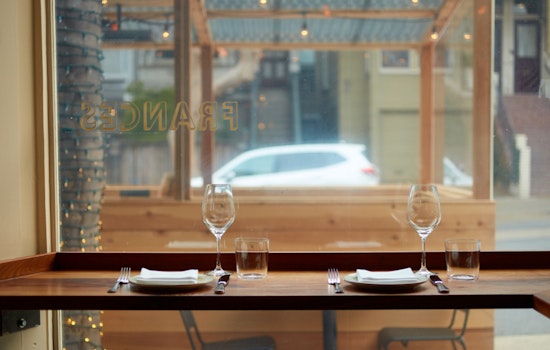 Frances reopens with new prix-fixe, weekly changing menu