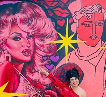 Video: Giant new mural at nightclub Oasis unveiled to kick off Pride Month