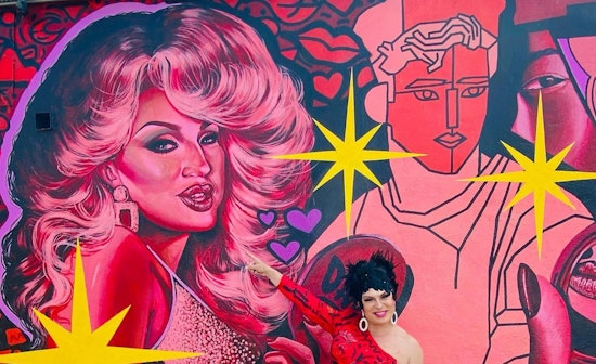 Video: Giant new mural at nightclub Oasis unveiled to kick off Pride Month