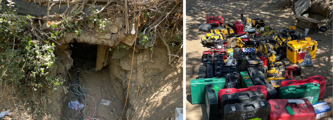 Sophisticated underground bunker filled with guns and power tools busted in San Jose