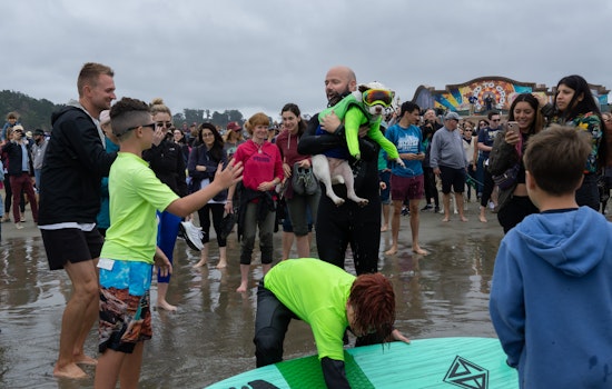 PHOTOS: World Dog Surfing Championships in Pacifica