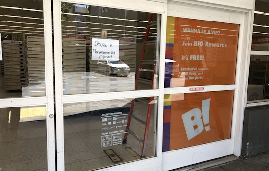 The Mission Street Big Lots has permanently closed