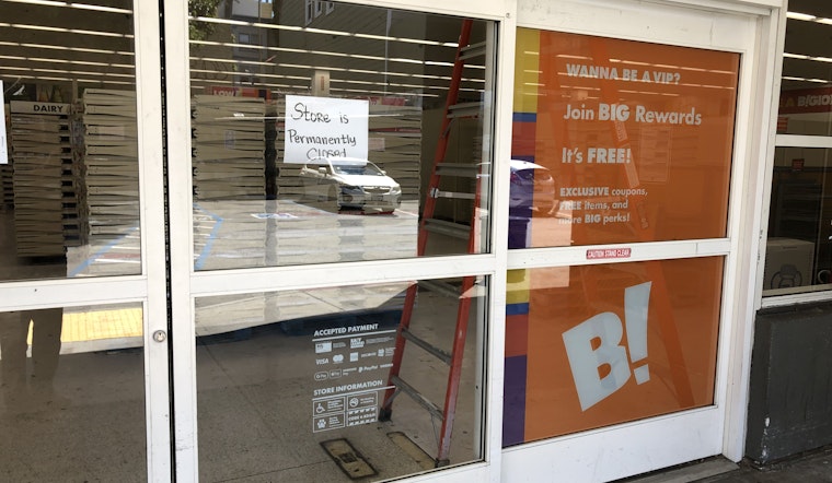 The Mission Street Big Lots has permanently closed