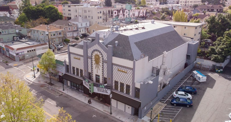 Oakland's historic Parkway Theater could become the first ever cannabis-friendly movie house