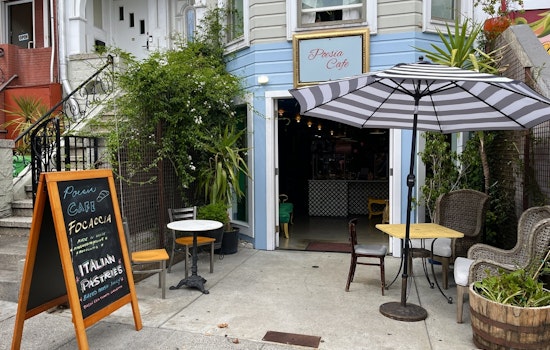 Castro's Poesia Cafe now open serving fresh baked pastries & desserts