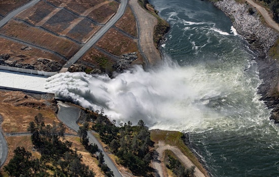 Drought to Excess: California's Two Biggest Reservoirs Near Capacity, Lake Oroville Puts Rebuilt Spillway Back Into Use